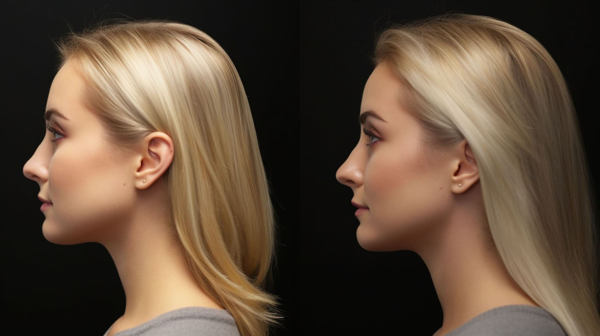 Rhinoplasty Before and After Photo Kitchener